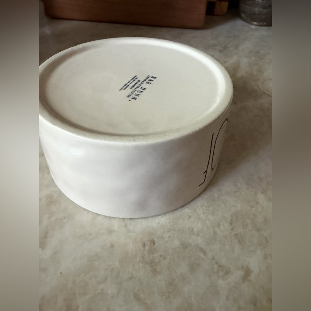 Rae Dunn Woof and Devour ceramic dog bowls - Picture 5 of 12